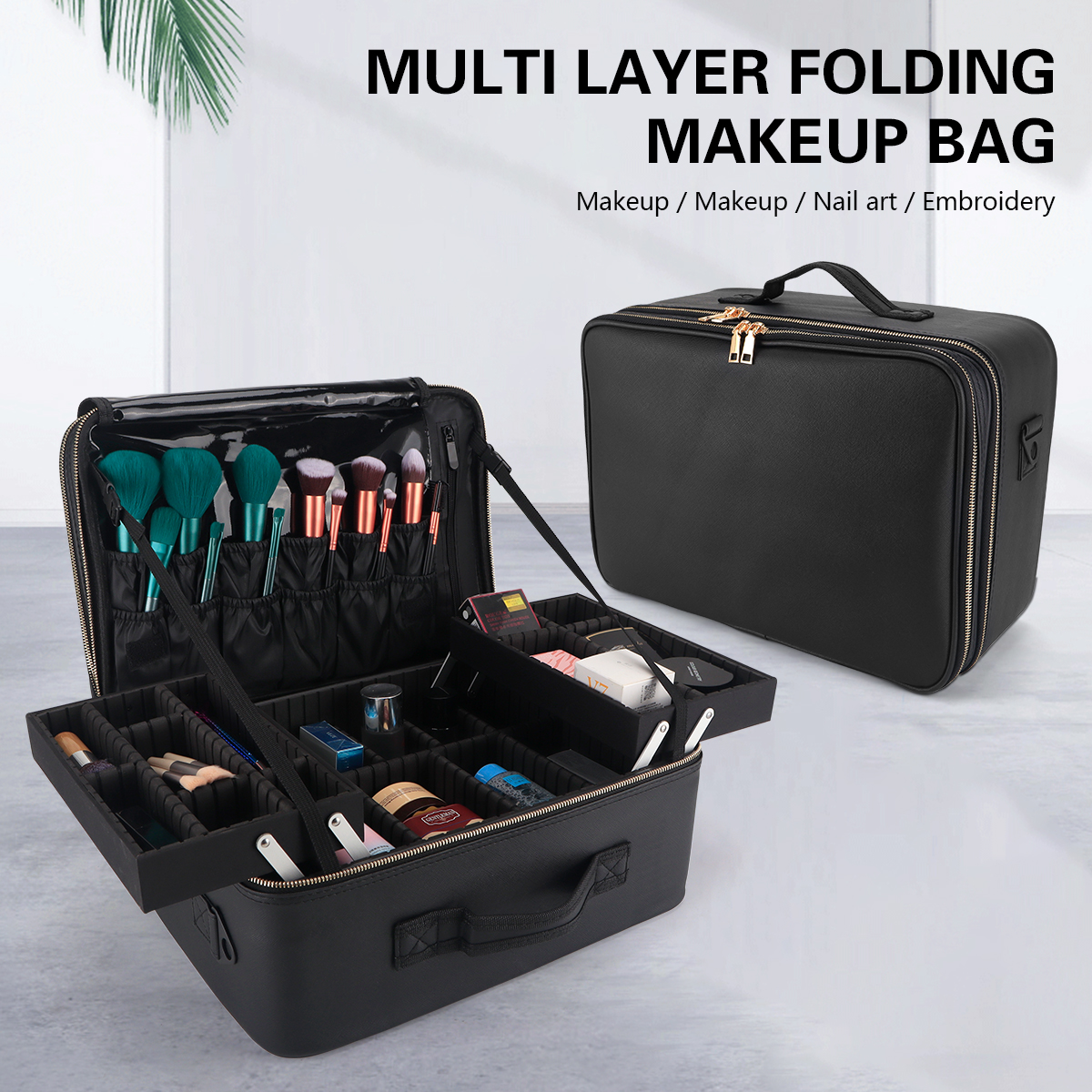 Travel Accessories Toiletries - Women Travel Cosmetic Case Organizer Box