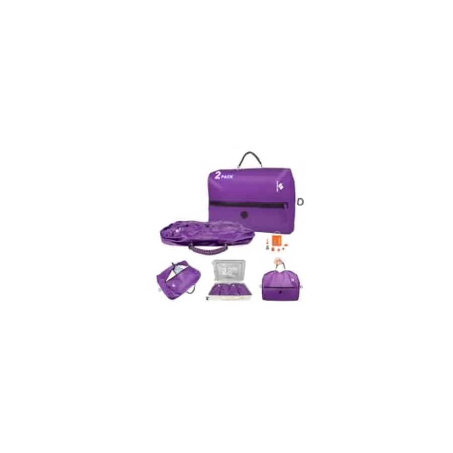 Compression Bag Vacuum - Travel vacuum bags with pump for