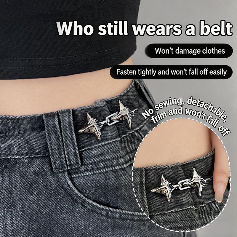 Travel Accessories Unisex - Adjustable Waistband Buckle for Jeans Secure
