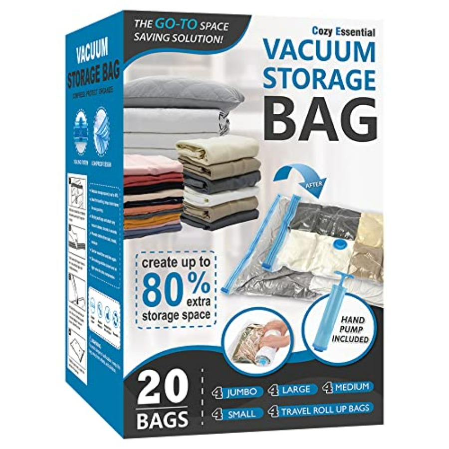 Vacuum Storage Bags, 80% Compr – Compression Bag Vacuum Bewertung und Preis