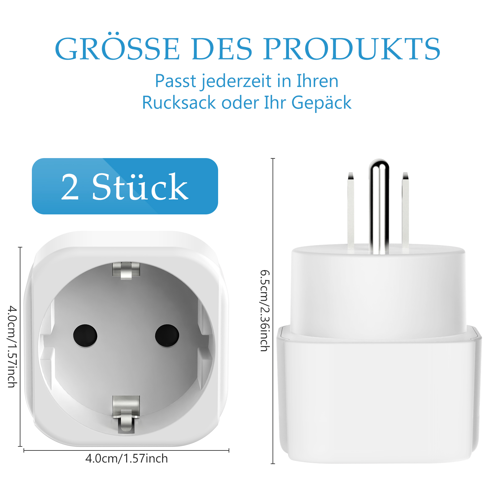 USA Travel Adapter, EU to US T – Travel Accessories Canada Bewertung und Preis