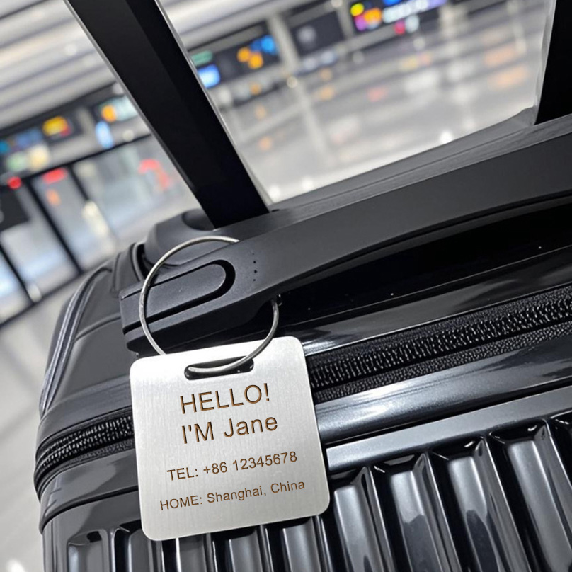 Custom Name Luggage Tag Laser  – Travel Accessories Deals Bewertung und Preis
