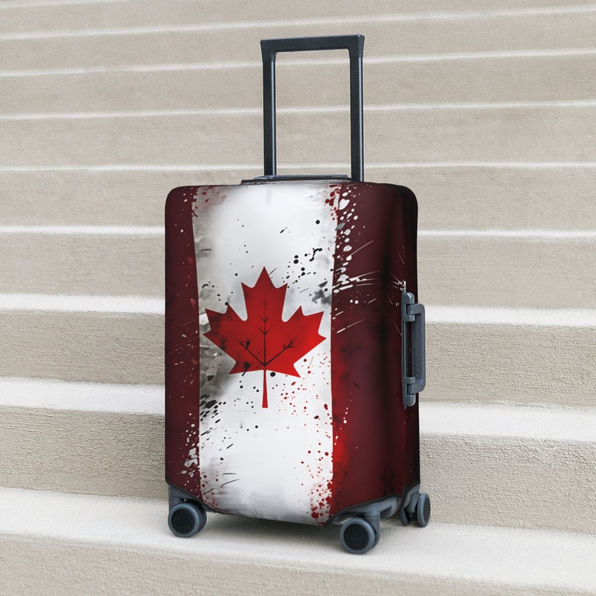 Vintage Canada Flag With Maple – Travel Accessories Canada Bewertung und Preis