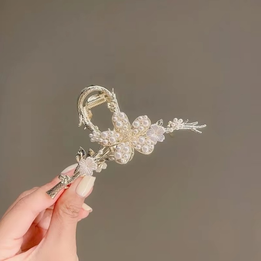 1 Pcs Metal Hair Claw Pearl Ha – Travel Accessories For Girls Bewertung und Preis