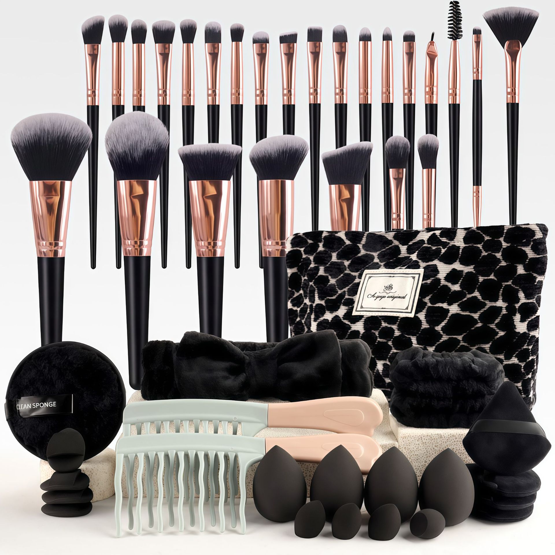 Makeup Brush Set Chic Fragranc – Travel Accessories Toiletries Bewertung und Preis