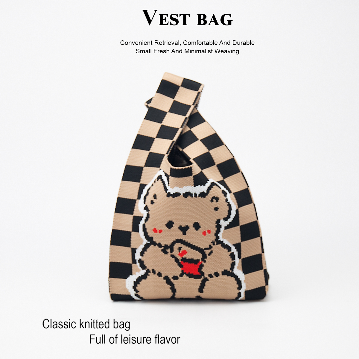 Cute Knitted Handbag for Girls – Travel Accessories For Girls Bewertung und Preis