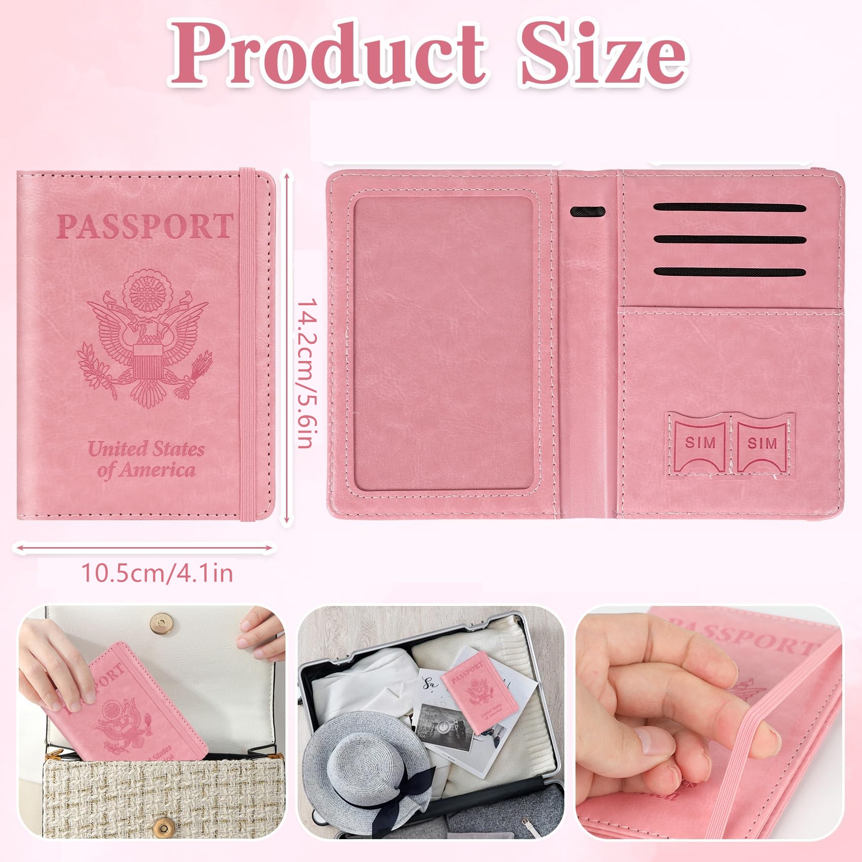 Passport Holder for Travel, Rf – Travel Accessories In Bulk Bewertung und Preis