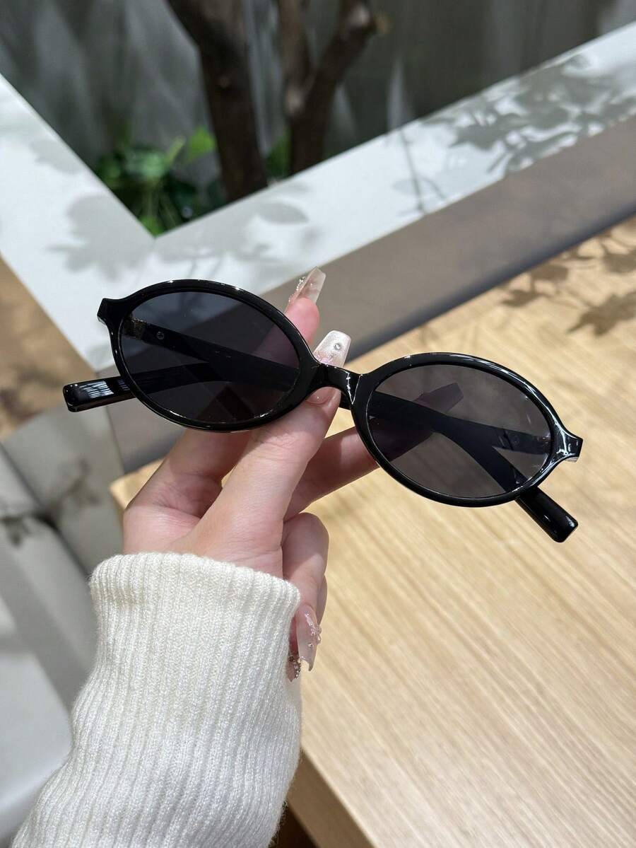 Oval Frame Retro Sunglasses Wo – Travel Accessories Unisex Bewertung und Preis