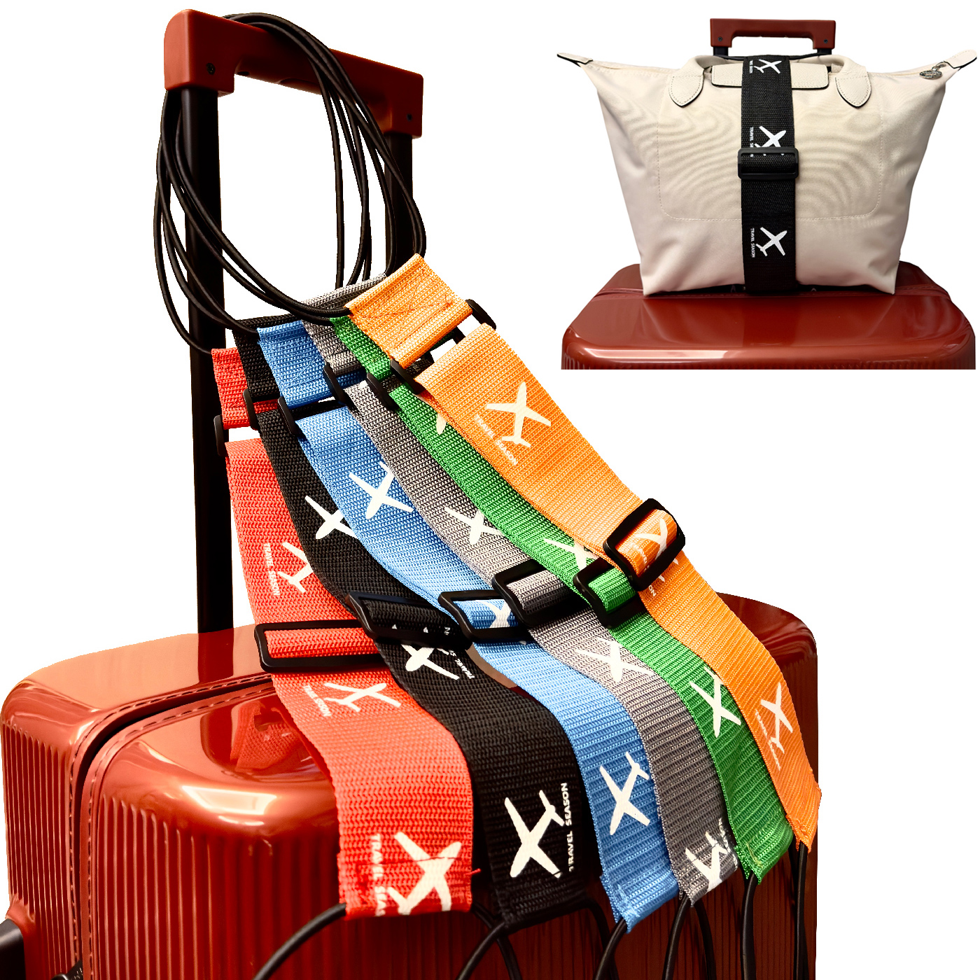 Aircraft printed nylon luggage – Travel Accessories On Plane Bewertung und Preis