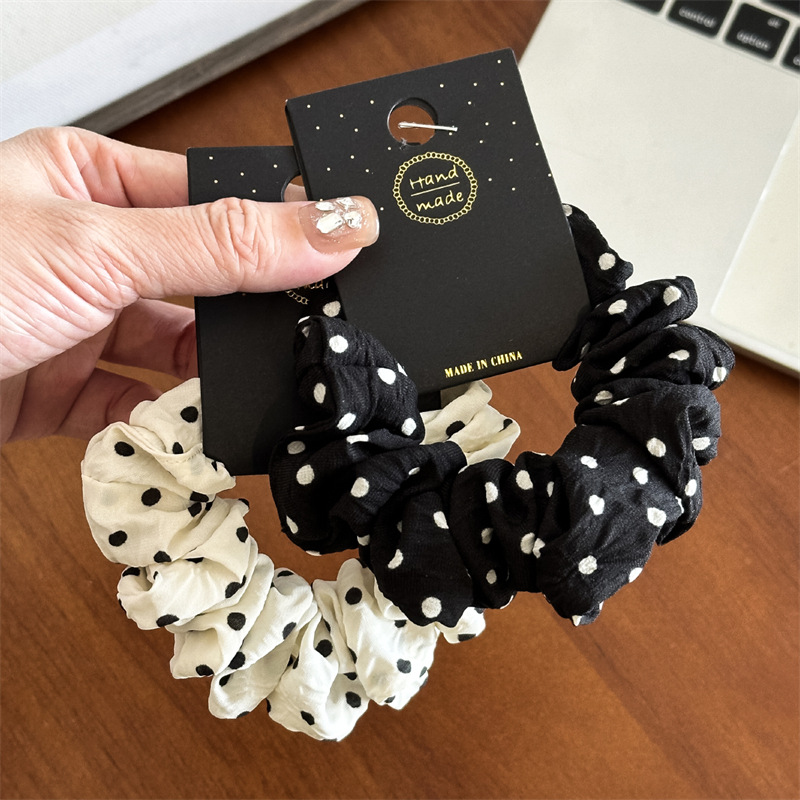 11cm/14cm Dot Cloth Scrunchies – Travel Accessories For Girls Bewertung und Preis