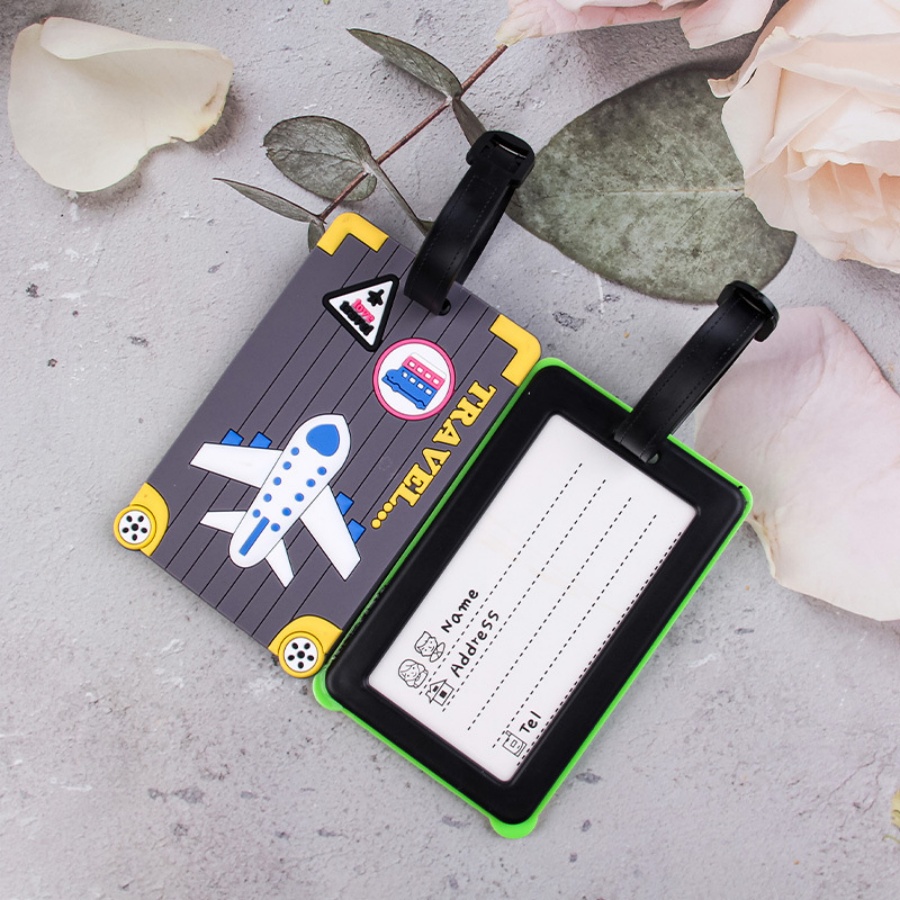 Soft PVC Luggage Tags Plane Pa – Travel Accessories On Plane Bewertung und Preis