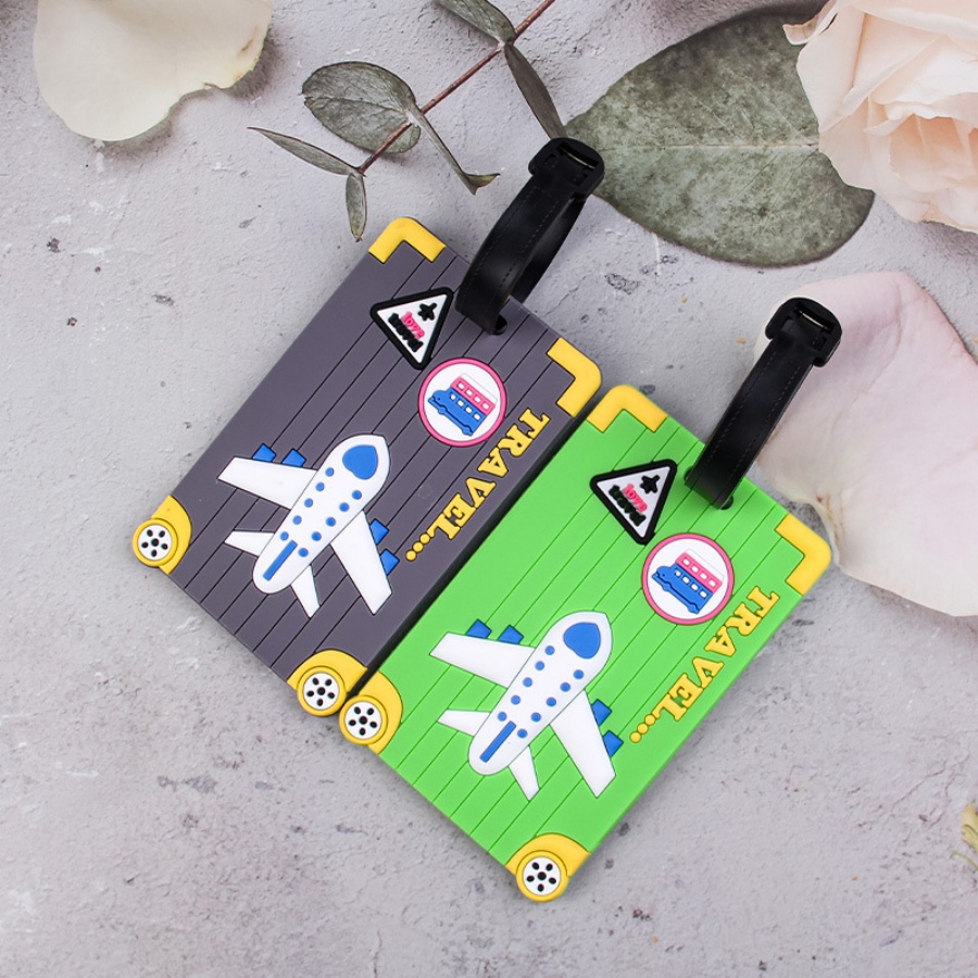 Soft PVC Luggage Tags Plane Pa – Travel Accessories On Plane Bewertung und Preis
