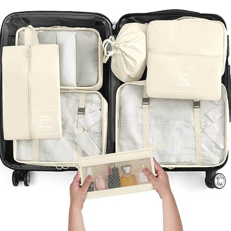 8 Set Packing Cubes for Travel – Travel Accessories Toiletries Bewertung und Preis