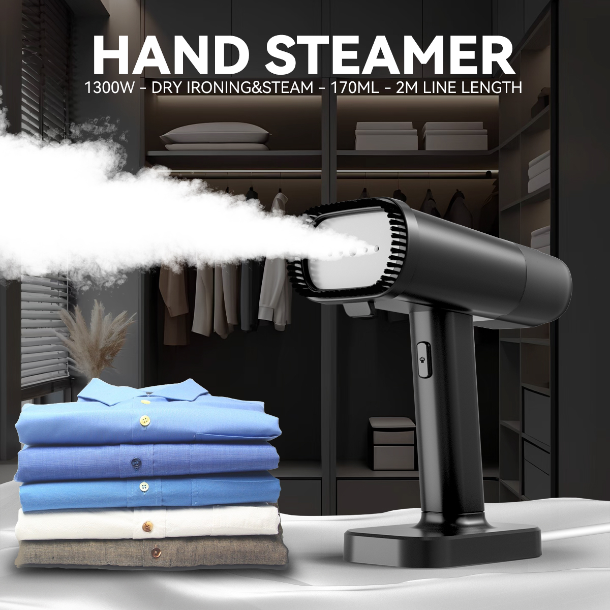 NEW 110V/220V New Strong Steam – Portable Steamer Clothes Bewertung und Preis