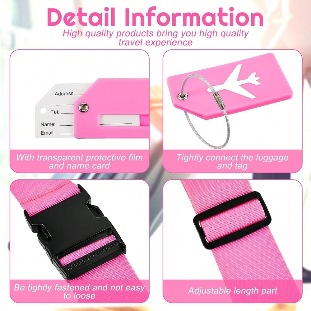 Luggage Strap Set with Luggage – Travel Accessories In Bulk Bewertung und Preis