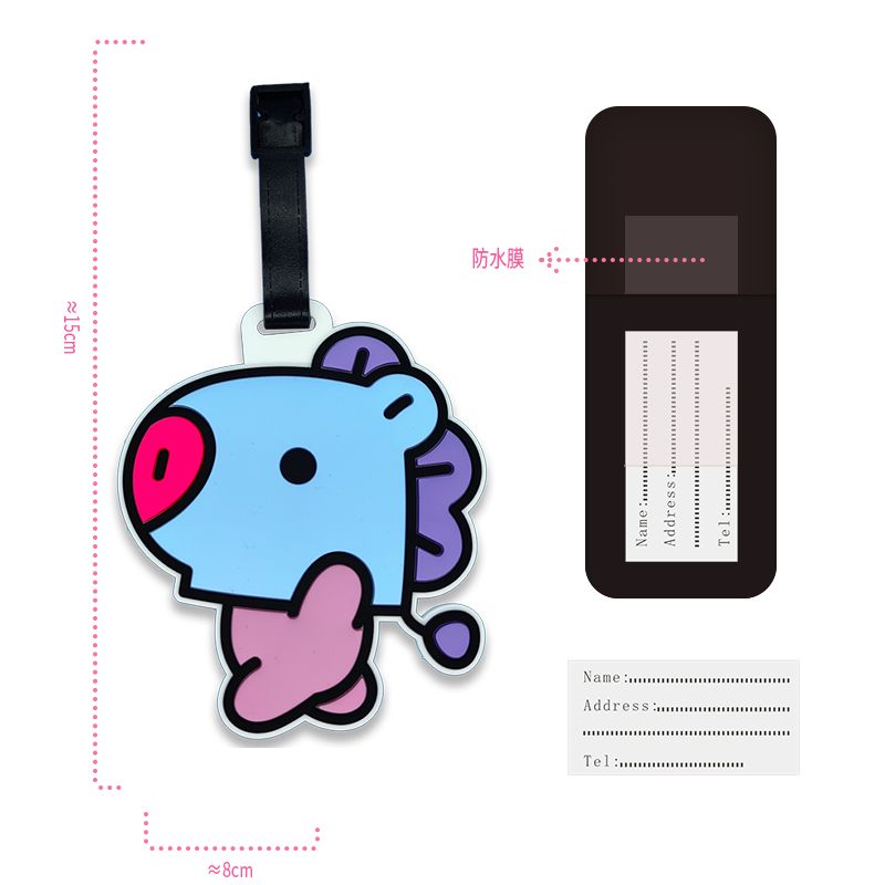 BT21 cartoon cute keychain Kaw – Travel Accessories Deals Bewertung und Preis