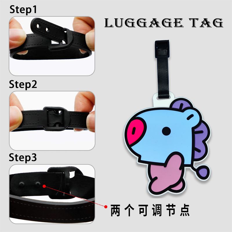 BT21 cartoon cute keychain Kaw – Travel Accessories Deals Bewertung und Preis