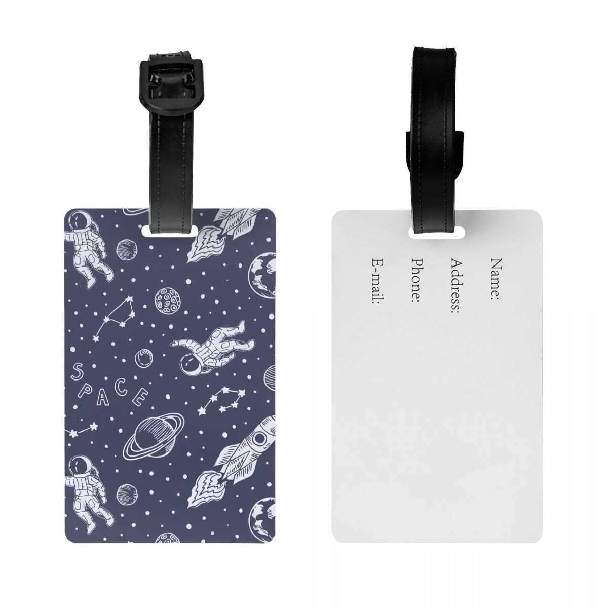 Custom Space And Astronaut Lug – Travel Accessories Sale Bewertung und Preis