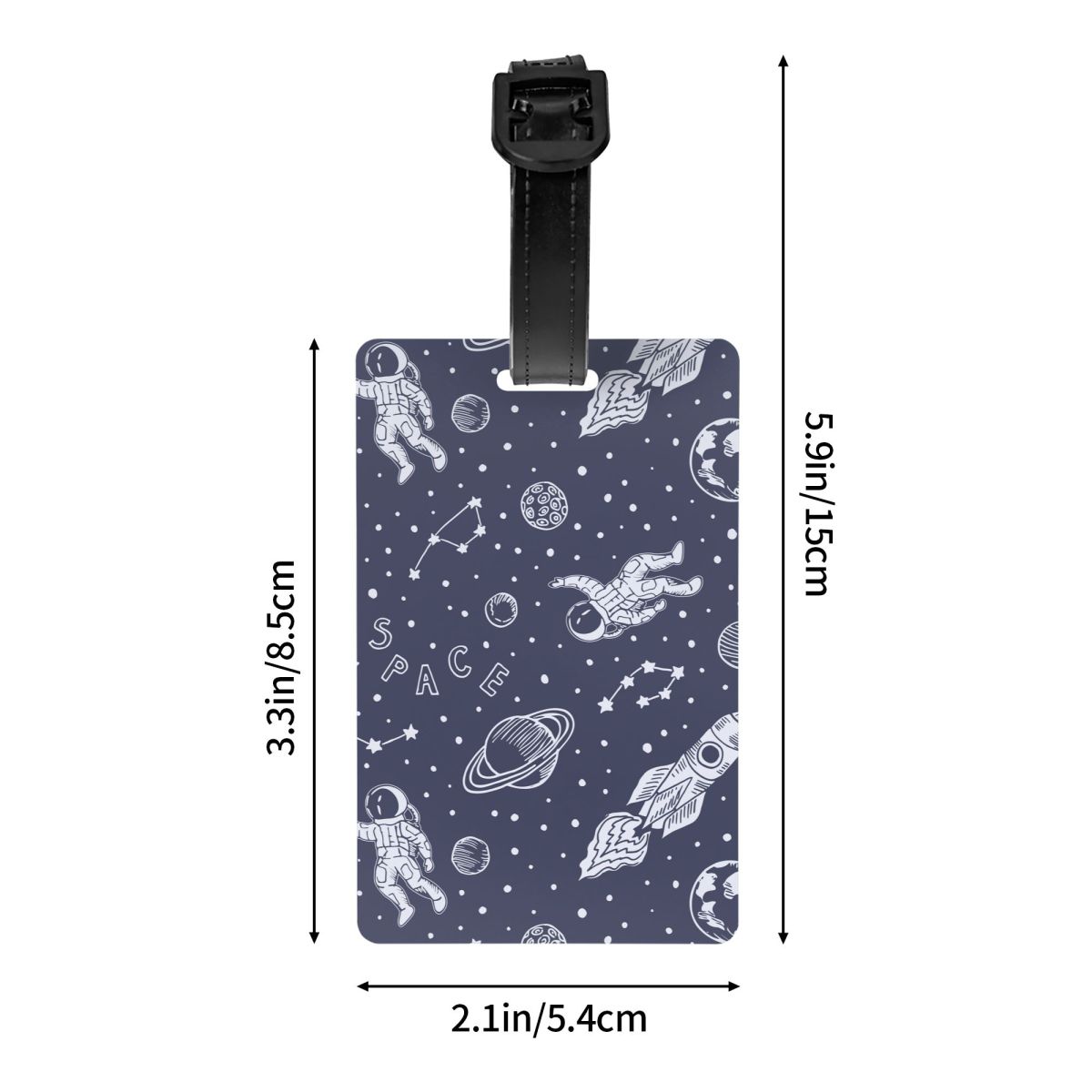 Custom Space And Astronaut Lug – Travel Accessories Sale Bewertung und Preis