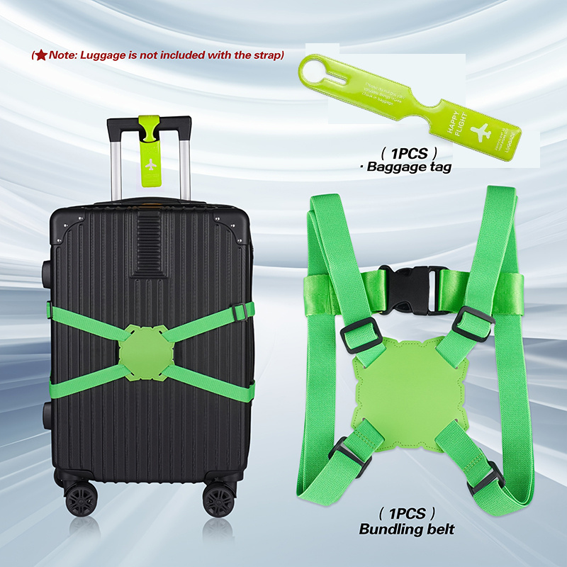 2-Piece Luggage Strap Set + Lu – Travel Accessories In Bulk Bewertung und Preis