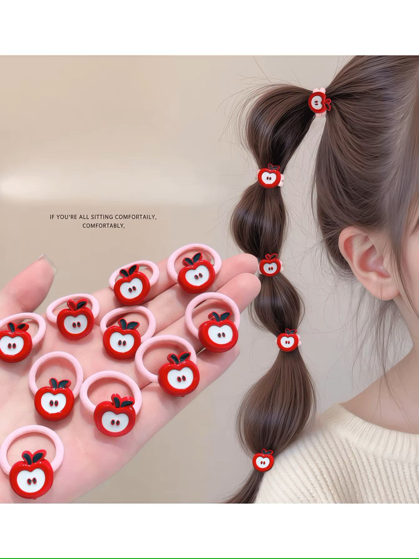 10/20pc Cute Strawberry & Appl – Travel Accessories Apple Bewertung und Preis