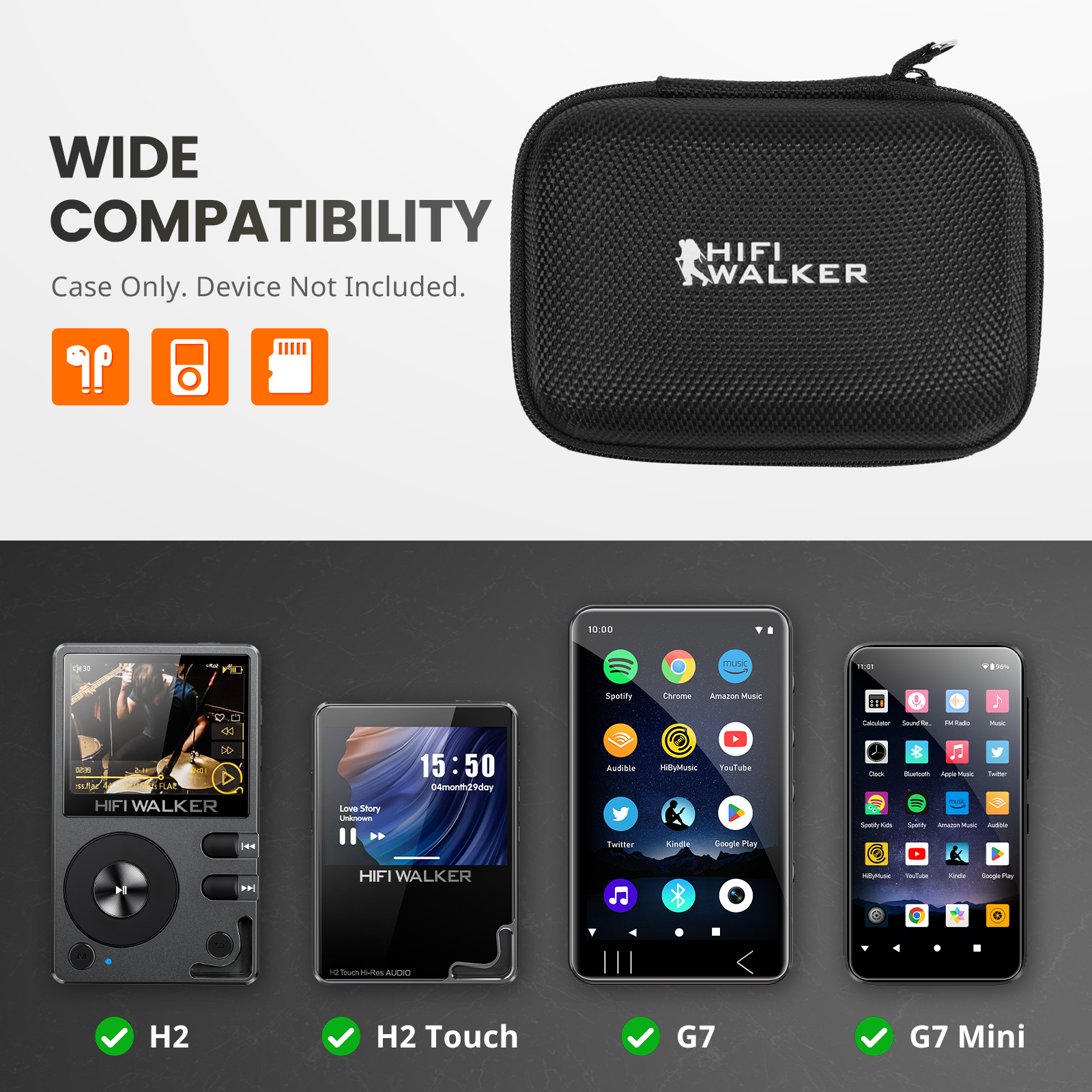 MP3 Player Case for HIFI WALKE – Travel Accessories Apple Bewertung und Preis