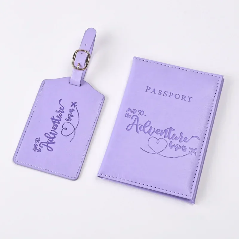 New Purple PU Leather Passport – Travel Accessories In Bulk Bewertung und Preis