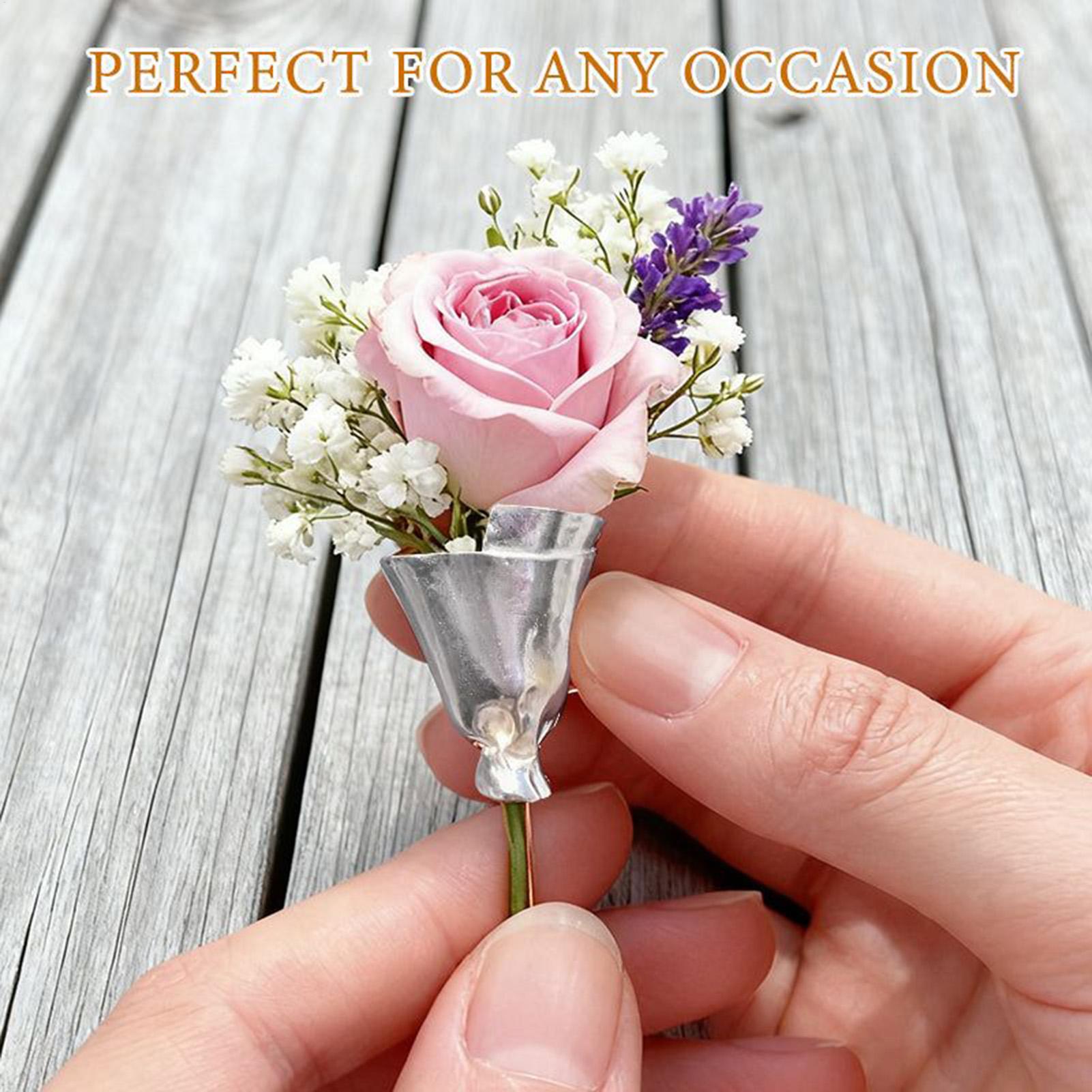 Bouquet Holder Lapel Pins Wedd – Travel Accessories India Bewertung und Preis