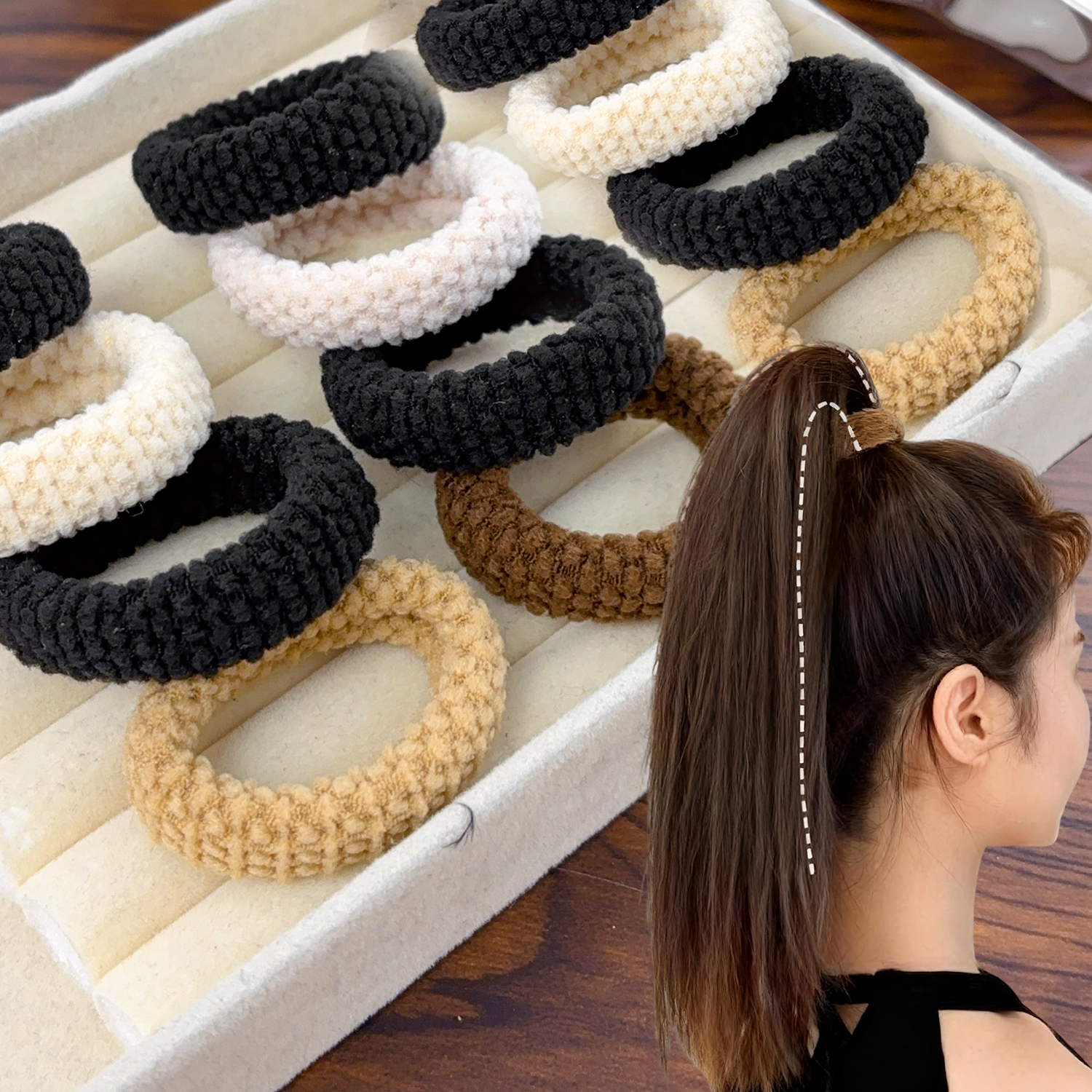 Seamless Hair Ties Thick Elast – Travel Accessories For Girls Bewertung und Preis