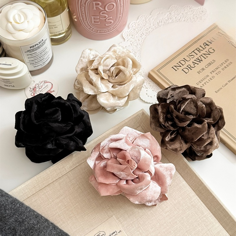 Ins Velvet Rose Hair Claw Clip – Travel Accessories For Girls Bewertung und Preis