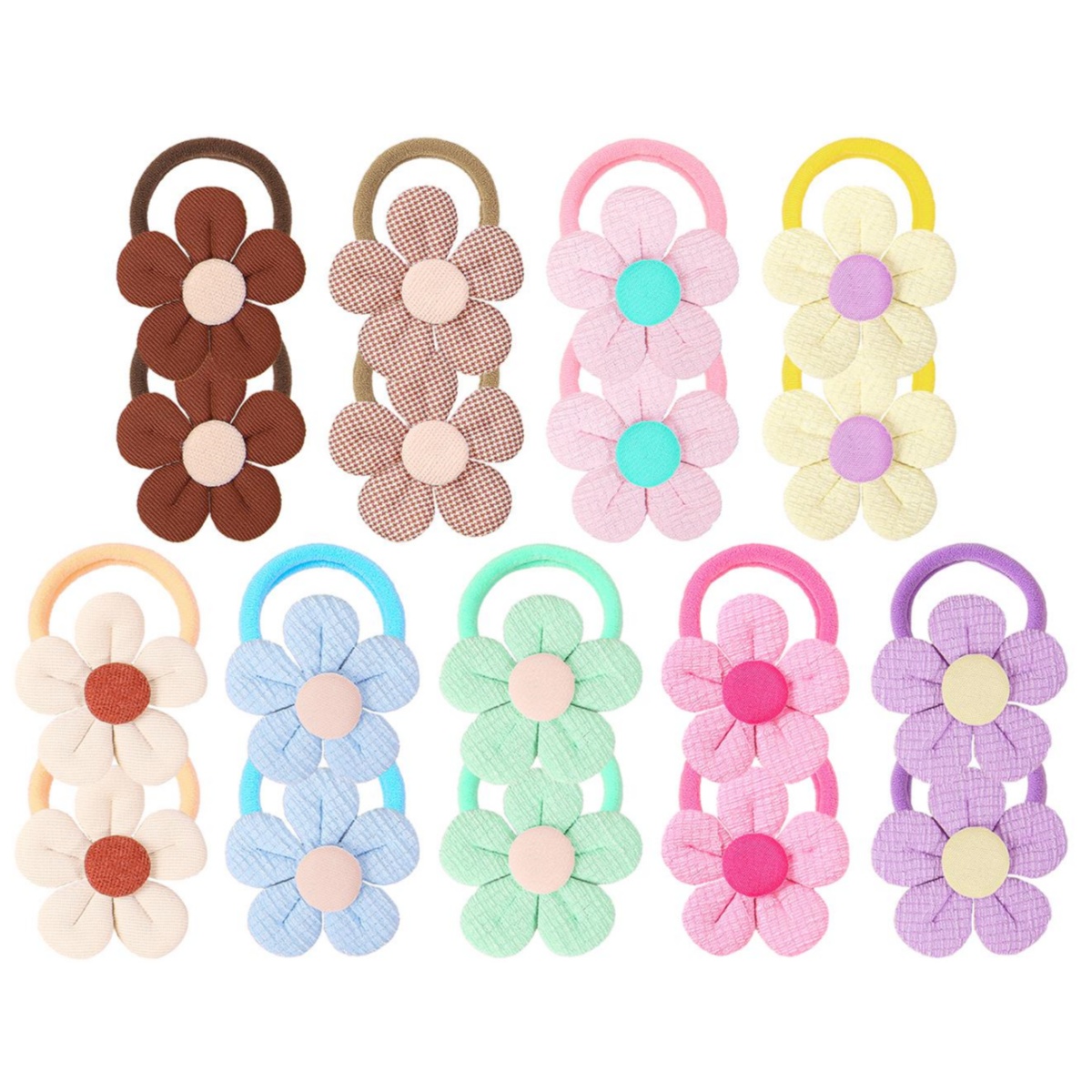 18pcs Sunflower Hair Ties Kids – Travel Accessories For Girls Bewertung und Preis