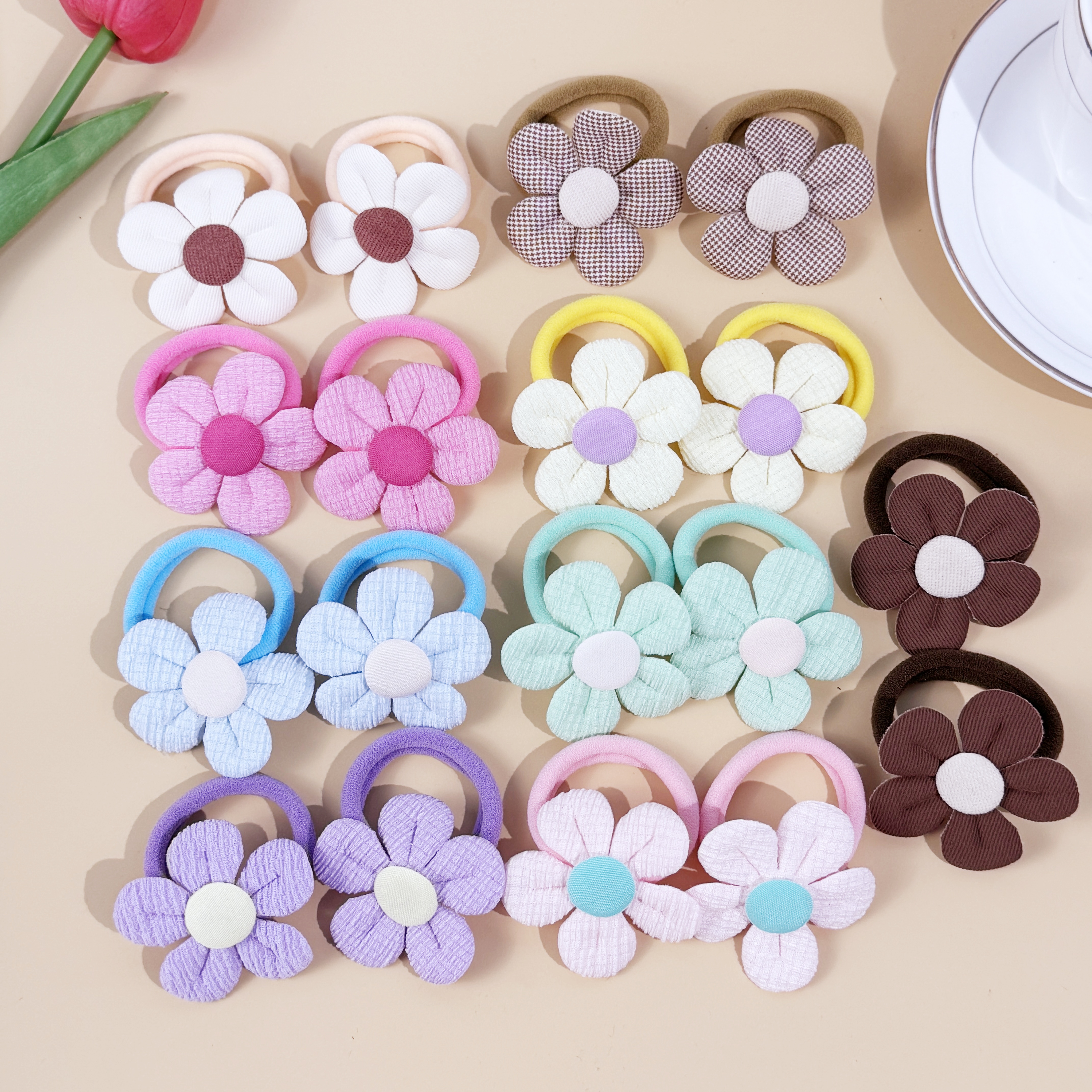 18pcs Sunflower Hair Ties Kids – Travel Accessories For Girls Bewertung und Preis