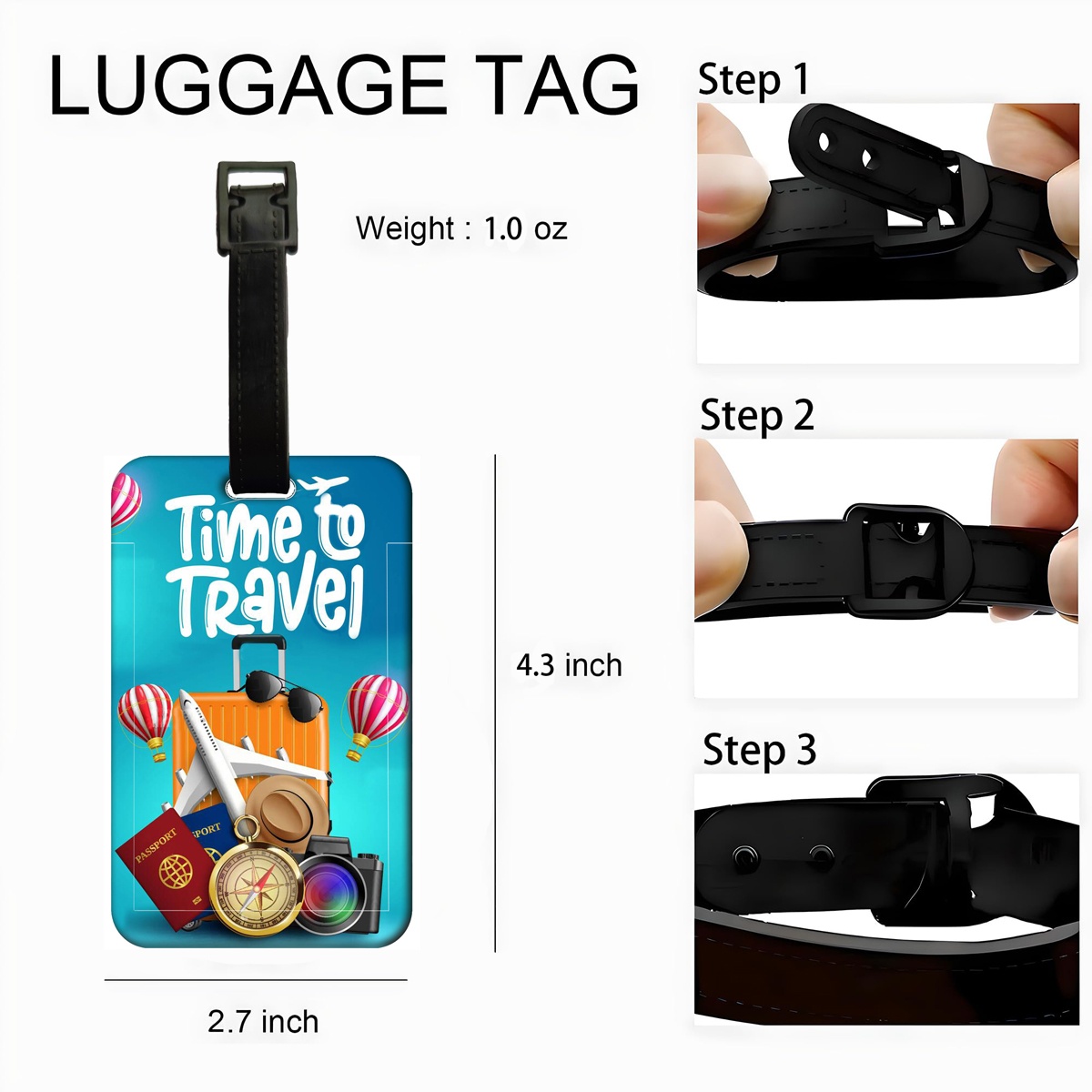 Travel style Luggage Tag Men W – Travel Accessories Sale Bewertung und Preis