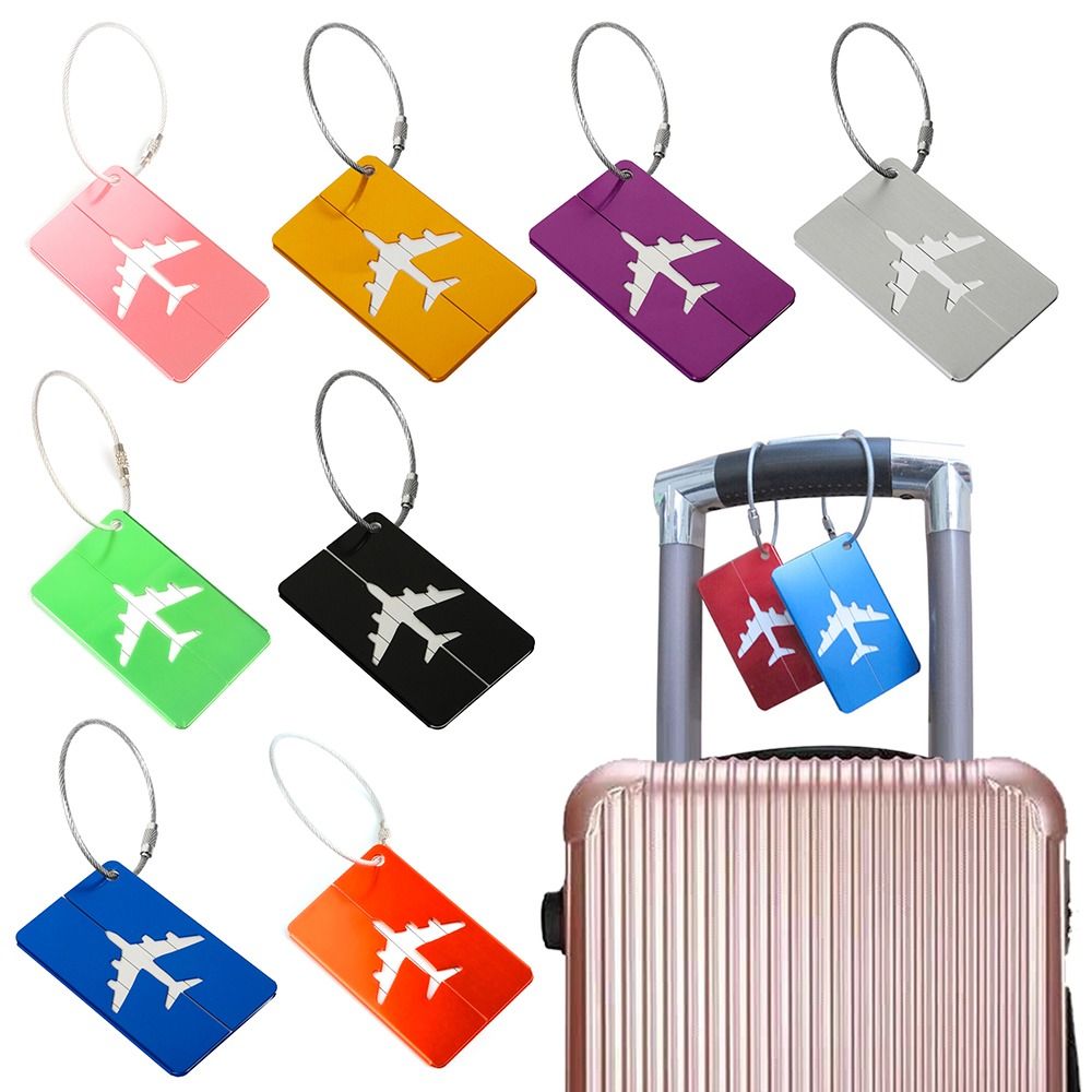 Aluminium Travel Luggage Tags  – Travel Accessories In Bulk Bewertung und Preis