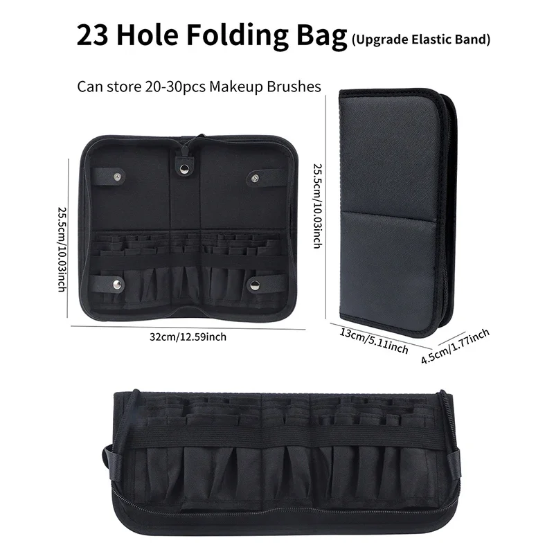29/23 Holes Foldable Makeup Br – Travel Accessories Toiletries Bewertung und Preis