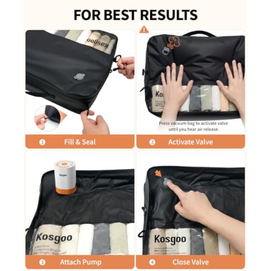 Vacuum Bags for Travel with Pu – Compression Bag Vacuum Bewertung und Preis