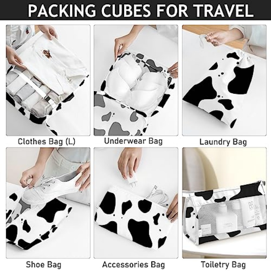 8 Set Packing Cubes for Travel – Travel Accessories Toiletries Bewertung und Preis