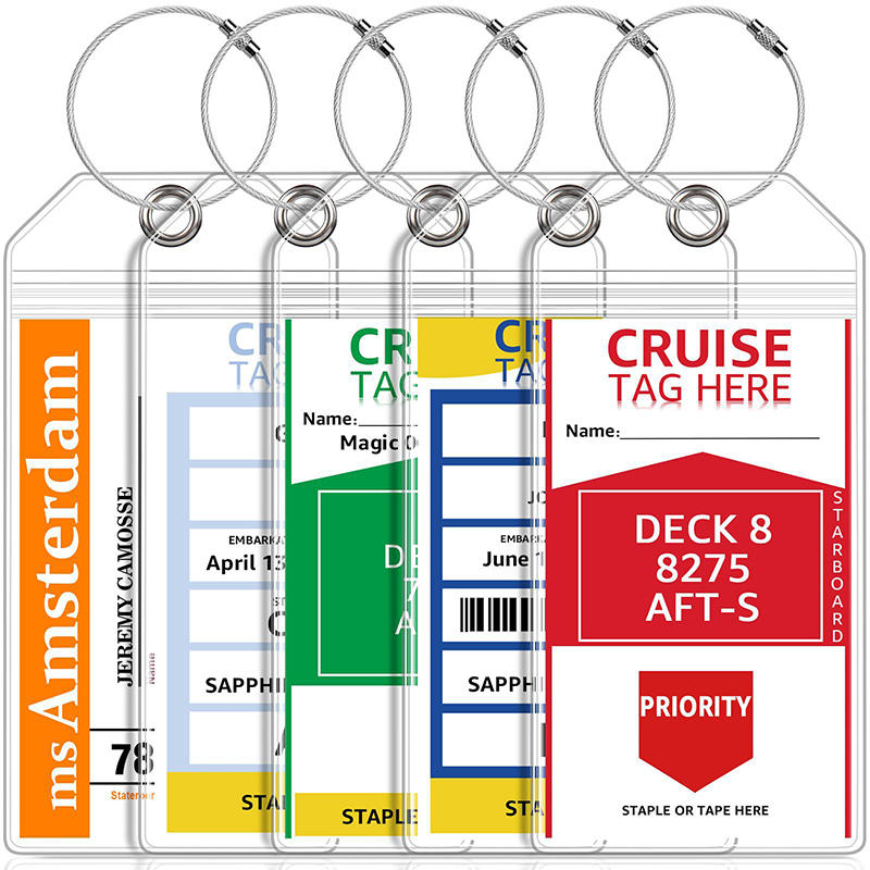 5pcs/Set Cruise Luggage Tags W – Travel Accessories On Plane Bewertung und Preis