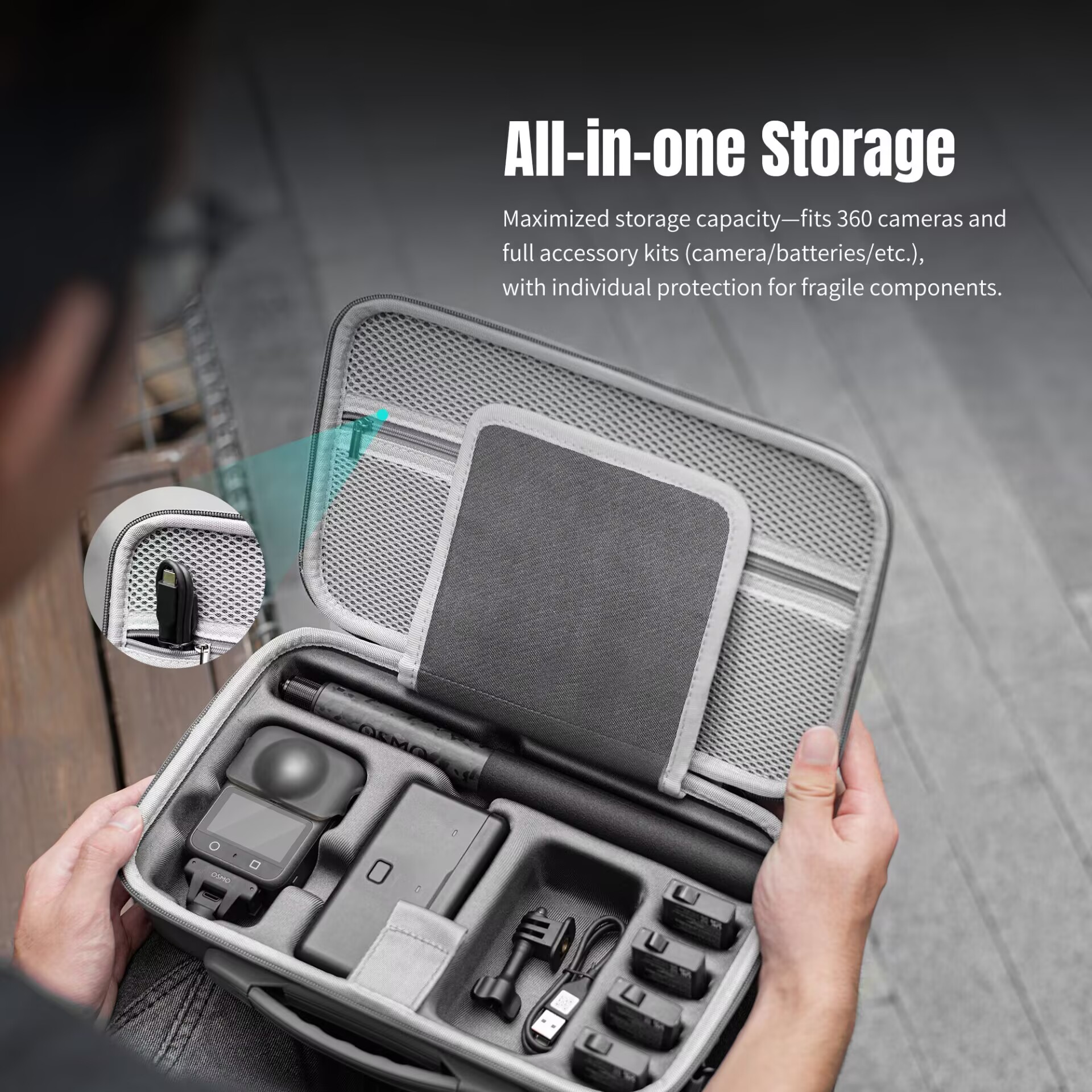 STARTRC Storage Bag for DJI OS – Travel Accessories Deals Bewertung und Preis