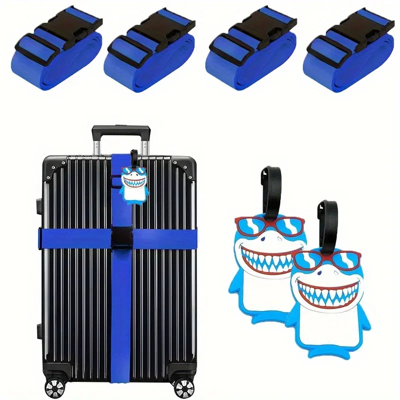6 Pack Luggage Straps Luggage  – Travel Accessories In Bulk Bewertung und Preis