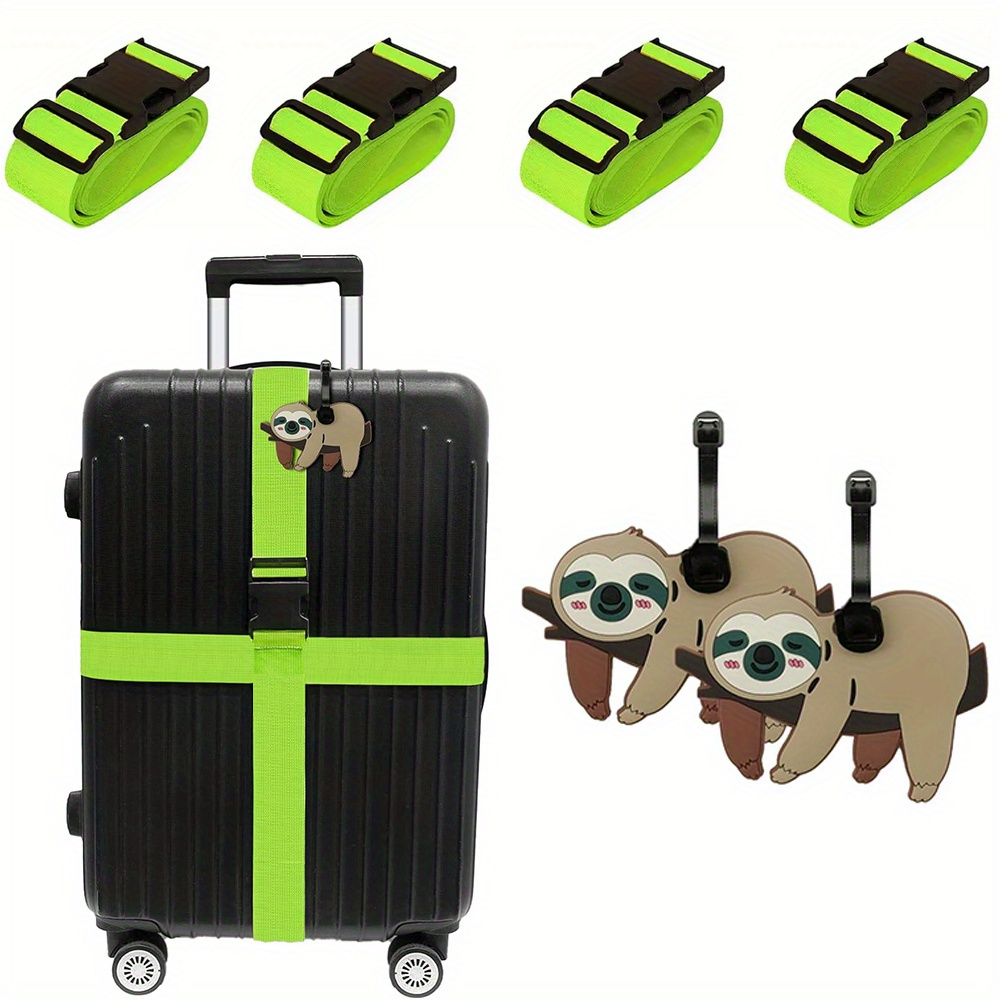 6 Pack Luggage Straps Luggage  – Travel Accessories In Bulk Bewertung und Preis