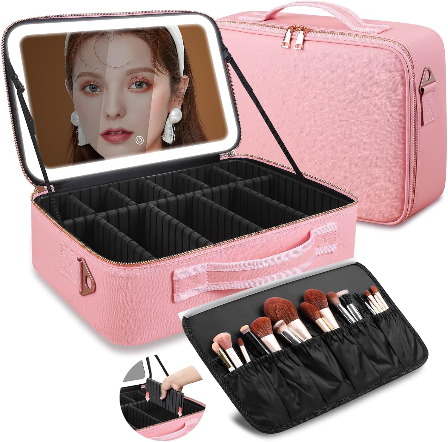 Large Capacity Makeup Bag 15'' – Travel Accessories Toiletries Bewertung und Preis