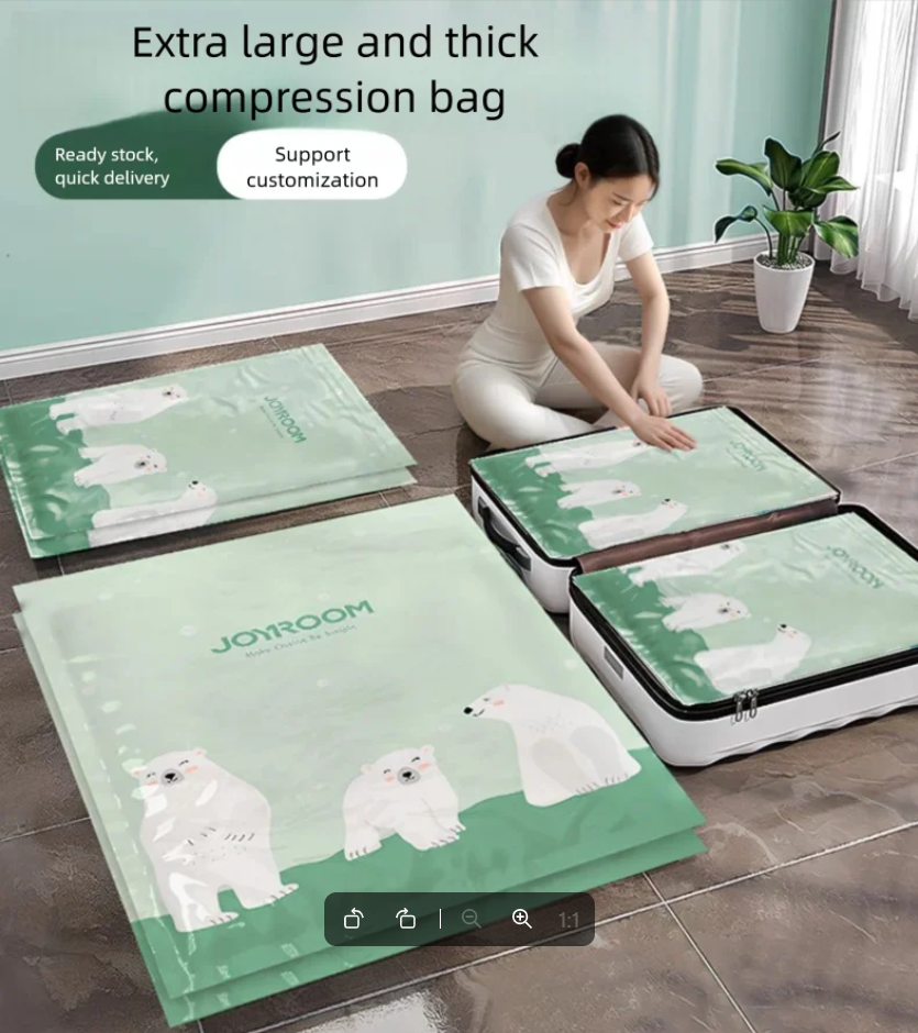3Pcs Vacuum Compression Bags S – Compression Bag Vacuum Bewertung und Preis