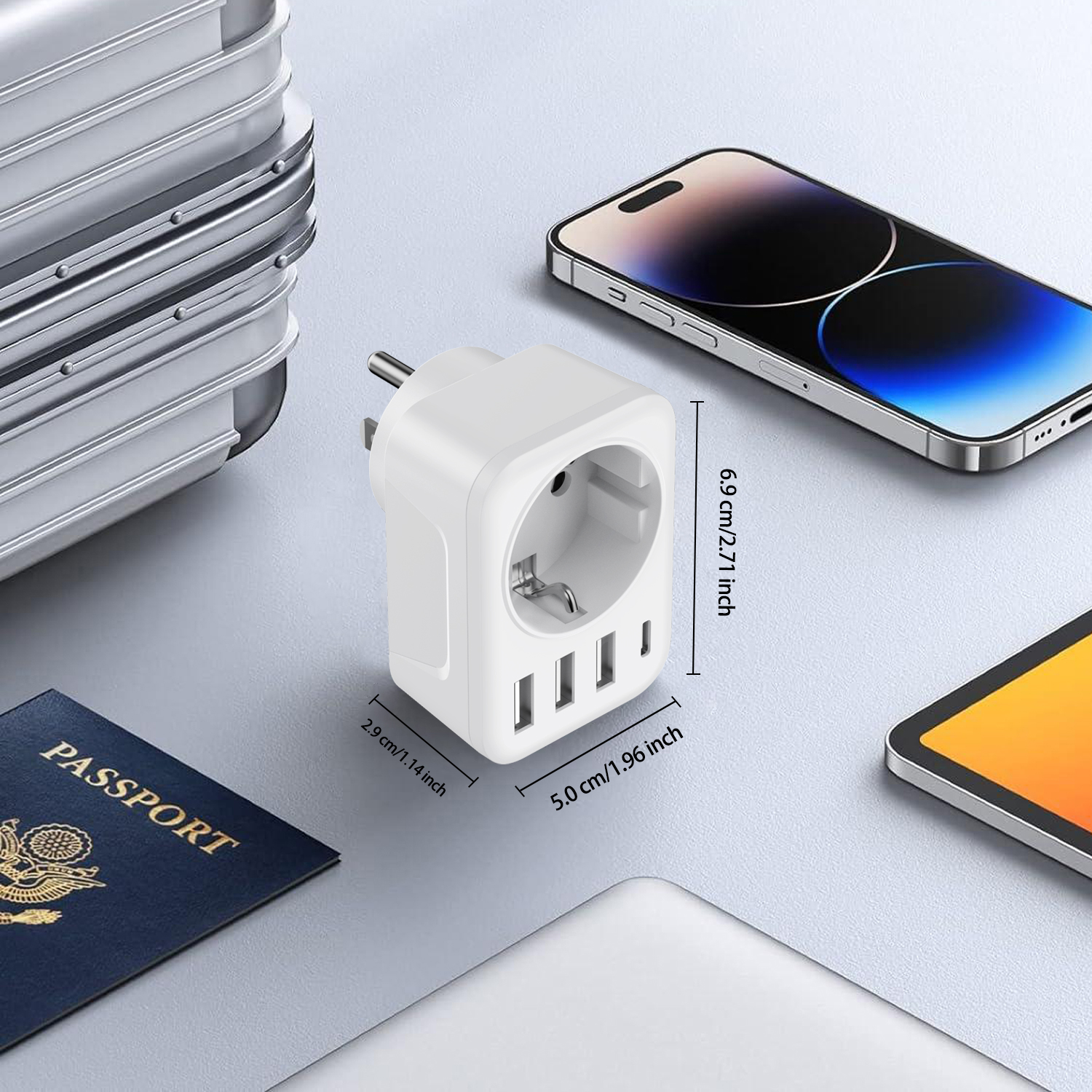 Travel Adapter USA Adapter Eur – Travel Accessories Canada Bewertung und Preis